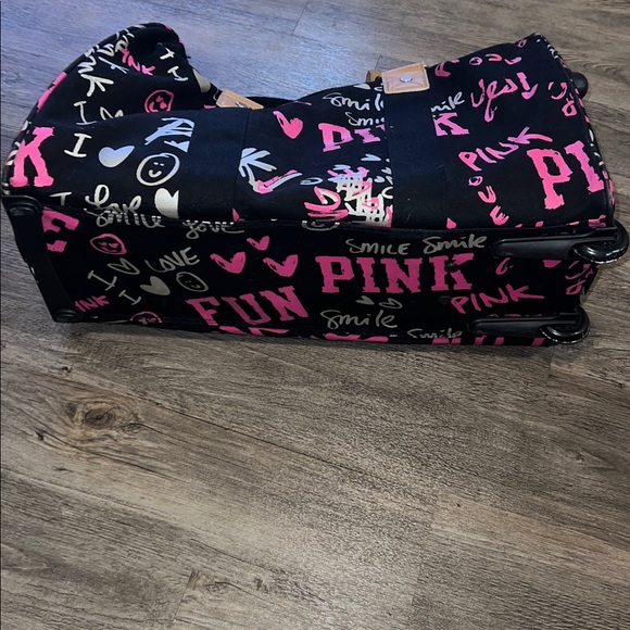 Victoria's Secret Pink Rolling Duffle Luggage - Picture 5 of 7